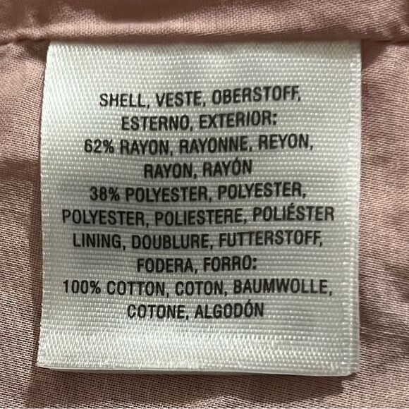 Anthropology Meadow Rue | Blush Pink Swing Tank Top Size Small NWOT - Picture 9 of 9